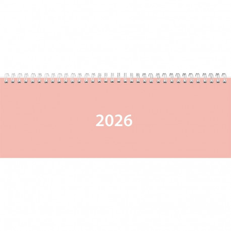 Lauakalender Classic plastkaaned pastelne roosa 00300/40423