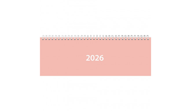 Desk calendar Classic 00300/40423 plastic covers red