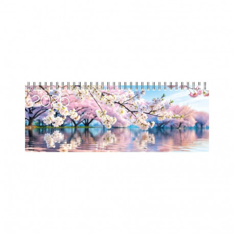 Lauakalender kartong kaanega - Spring in Japan 2026a.