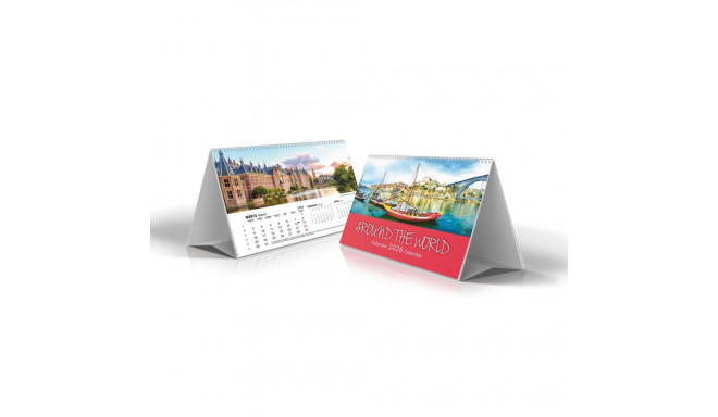 Lauakolmnurk Around the World (210x141mm) 2026a.