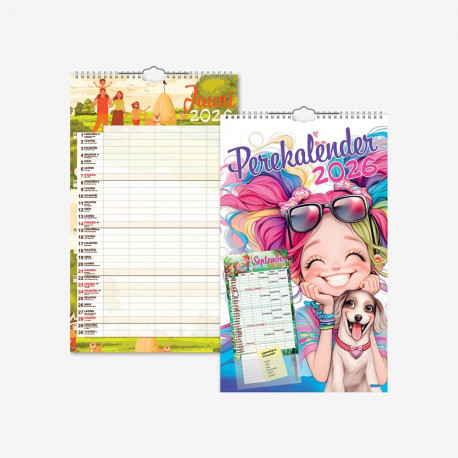 Seinakalender - Perekalender 2026a