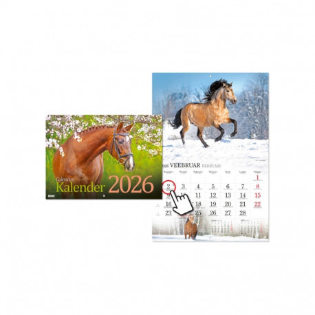 Seinakalender - Hobusekalender 2026a.