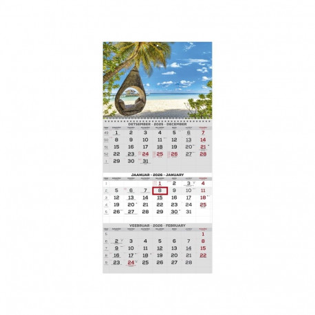 Seinakalender TRIO pilt nr. 12 2026a.