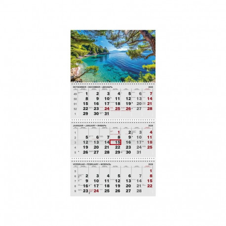 Seinakalender TRIO MAXI pilt nr. 2 2026a.