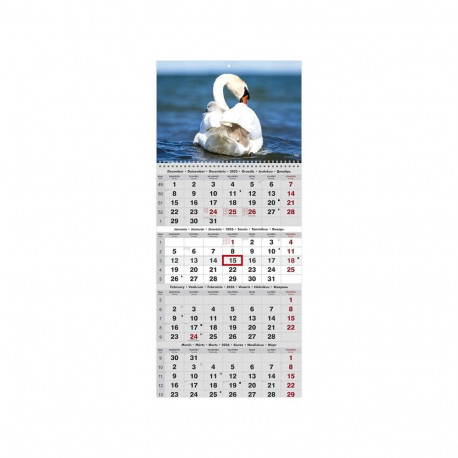 Seinakalender Quattro pilt nr. 7 2026a.