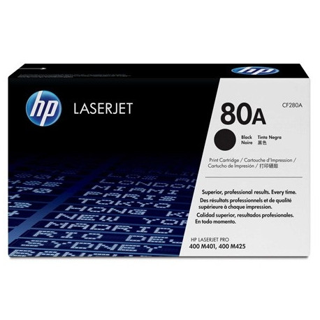 HP toner CF280A 2560pgs LaserJet Pro 400 MFP M425DN/DW/M401, black