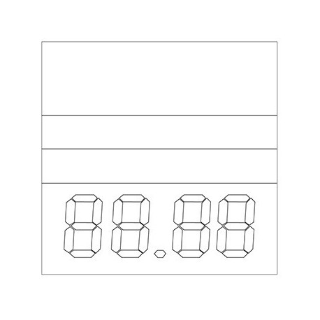 Hinnasilt kahekohaline, valge valgel taustal 100tk. pakis