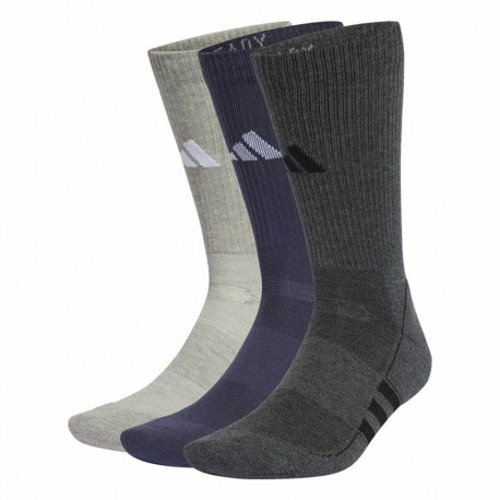 Socks Adidas Performance Cushioned Crew Grey 3 Units
