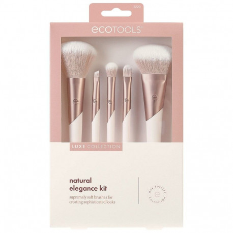Komplekt meigi pintsleid Ecotools Luxe Natural Elegance (5 pcs)