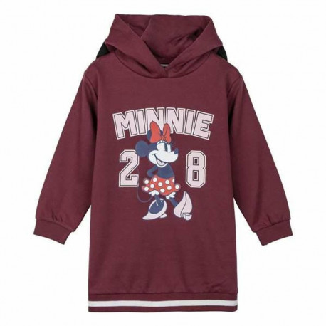 Dress Minnie Mouse Dark Red Girl