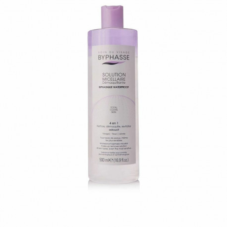 Kahefaasiline näomeigi eemaldamisvahend Byphasse Solución Micelar 500 ml Mitsellaar