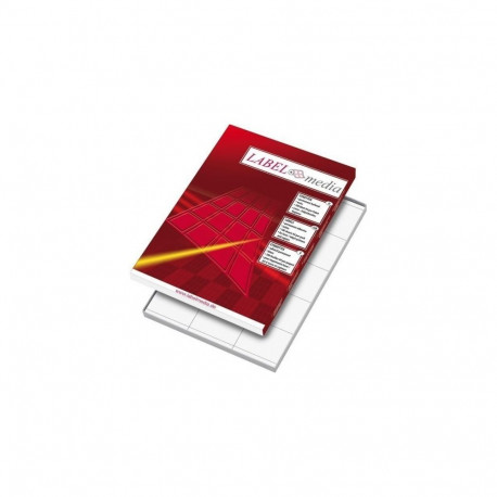 Ddhesive labels LabelMedia, A4, White 210x297 mm, (100vnt.)  0707-750