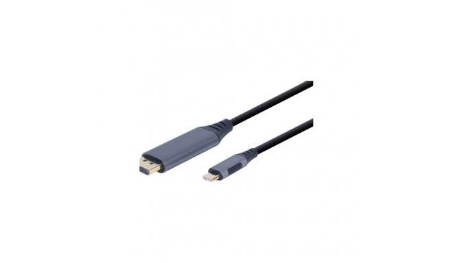Gembird CC-USB3C-DPF-01-6 Video cable USB-C to DisplayPort 1.8m
