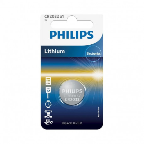 Philips CR2032 Lithium Battery 3V