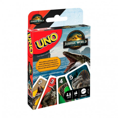 UNO® Jurassic World® Rebirth kaardimäng