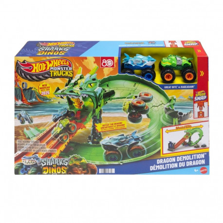 Hot Wheels® Monster Trucks Draakoni hävitusrada
