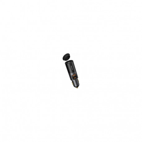 Baseus Share Together Fast Charge Car Charger with Cigarette Lighter Expansion Port, USB + USB-C 120