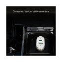 Car Charger USB 2.1A Type-C 20W By SBS White