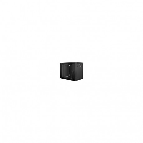 Lanberg LANBERG WF01-6409-10B Lanberg wall-mounted rack 19 demounted flat pack 9U/650x450mm black