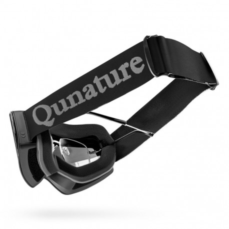 Qunature Qunature Black Frameless Ski Goggles - Black