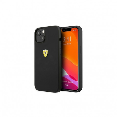 Ferrari Ferrari FESSIHCP13SBK iPhone 13 mini 5.4" black/black hardcase Silicone