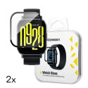 Wozinsky Wozinsky Full Glue Tempered Glass for Xiaomi Redmi Watch 4 (2 pcs.)