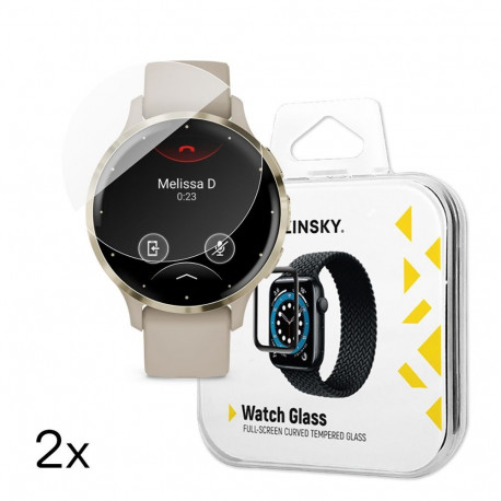 Wozinsky Wozinsky Full Glue Tempered Glass for Garmin Venu 3S 41mm (2 pcs.)