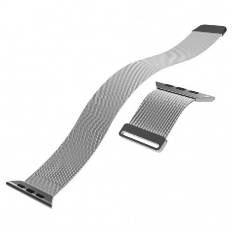 Puro Puro Milanese Stainless Steel Apple Watch Band 38/40/41mm - Silver