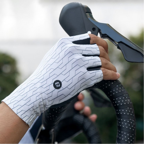 Rockbros Rockbros Road Cycling Gloves Size: L - Black and White