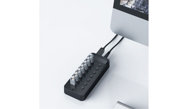 Orico Black \ 13 ports