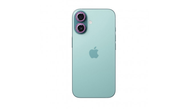 Joyroom Joyroom JR-MSF0302 protective glass for iPhone 16/16 Plus lenses - pink
