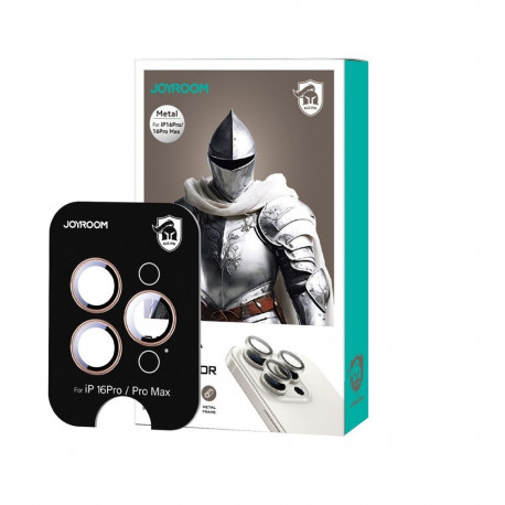 Joyroom Joyroom JR-MFY0261 Glass Screen Protector for iPhone 16 Pro/16 Pro Max Lenses - Silver