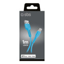 SBS SBS TECABLEUSBIP589A USB-A - Lightning Cable - Blue