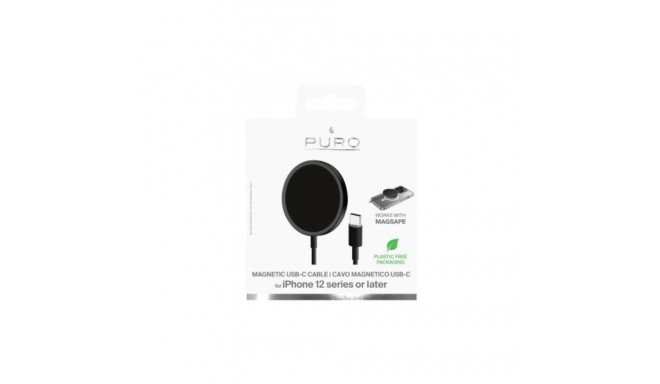 Puro Elektrik Puro Magnetico Inductive Charger with MagSafe 1m - Black