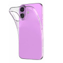 Puro Puro 03 Nude Silicone Case for iPhone 16 Plus - Transparent