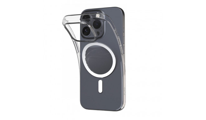 Puro Puro 03 Mag MagSafe Silicone Case for iPhone 16 Pro Max - Transparent