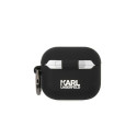 Karl Lagerfeld Karl Lagerfeld Silicone Karl Head 3D Case for AirPods 3 - Black
