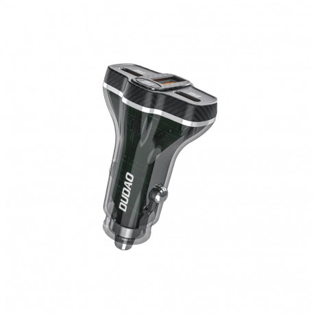 Dudao Dudao R78 78W Car Charger USB-C PD / 2xUSB-A QC - Black