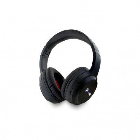 BMW BMW Bluetooth ENC Headphones BMBHMIAV27MBCTK Black/Black Printed Logos