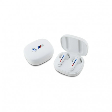 BMW BMW Bluetooth headphones BMBEMIATP20LOH TWS + docking station white/white Printed Logos