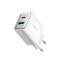 Joyroom Joyroom JR-TCF15 network charger USB-C / USB-A 30W - white