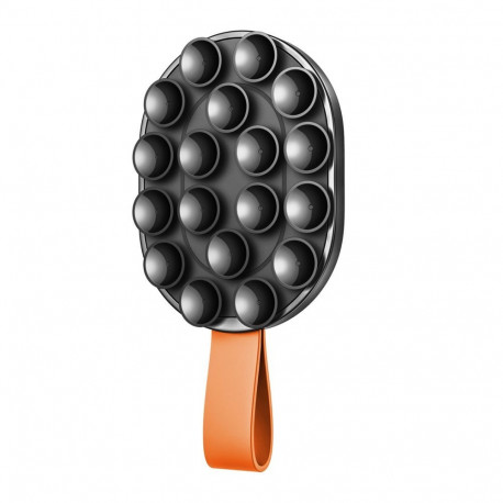 Joyroom Joyroom JR-ZS393-S magnetic holder with suction cups for 4.7-7" phone - black and orange