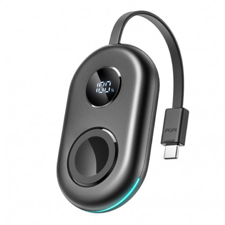 Joyroom Joyroom JR-W09 3W Wireless Charging Power Bank with USB-C Cable for Apple Watch - Black