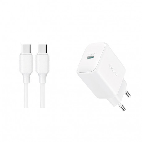 Joyroom Joyroom JR-TCF20 wall charger with a USB-C connector with a power of up to 20W (with USB-C /