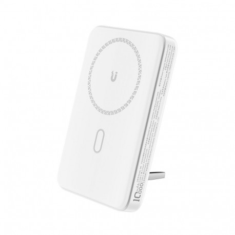 Acefast Acefast M6 PD 20W 10000mAh Inductive Powerbank + Cable - White