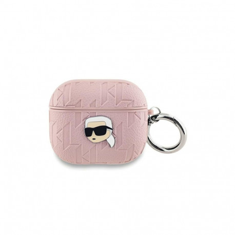 Karl Lagerfeld Karl Lagerfeld Monogram Karl Head case for AirPods 3 - pink