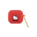 Hello Kitty Hello Kitty Silicone 3D Kitty Head case for AirPods 3 - fuchsia
