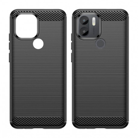 Hurtel Carbon Case case for Xiaomi Redmi A1+ flexible silicone carbon cover black
