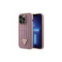 Guess Guess GUHCP14LHDGTPP iPhone 14 Pro 6.1" pink/pink hardcase Rhinestone Triangle