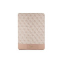 Guess Guess 4G Stripe Allover case for iPad Pro 12.9" - pink